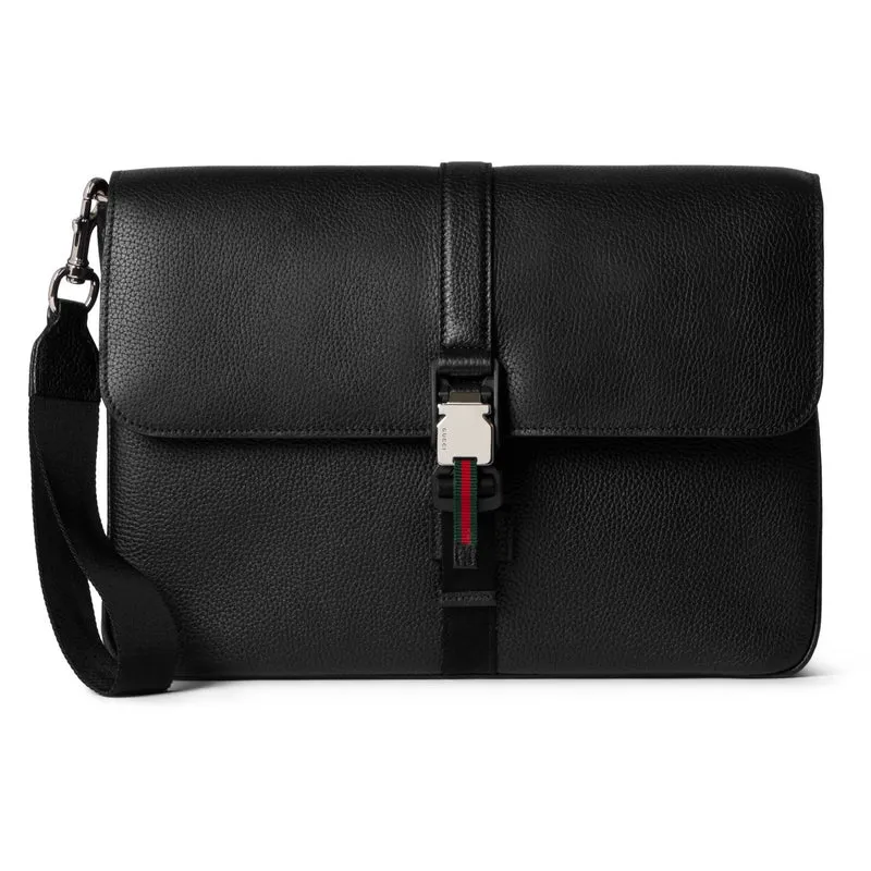 Gucci Tasche Herren Medium Business Case Schwarz 816755--AAEF6-1042