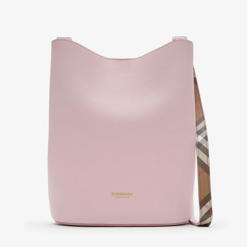 Burberry Damen Bucket Bag Kleine Dbl Faced Bucket Lilac Pink 81214381