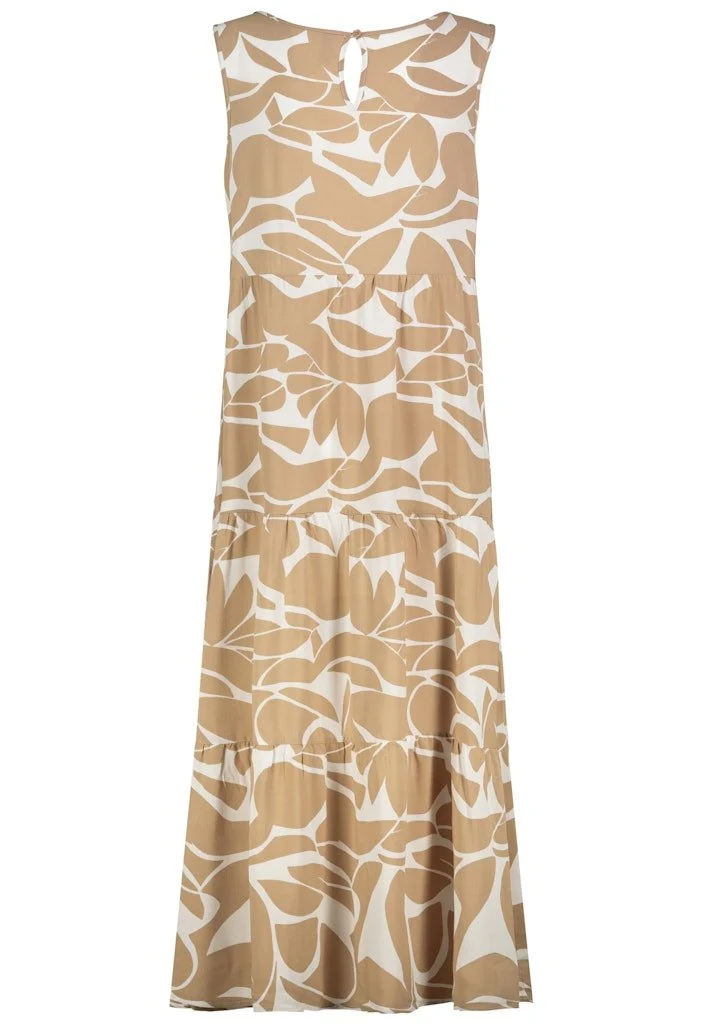 Authentic Style Kleid mit Volants,maxi, breite Träg - 227_D73771M30435B_21200