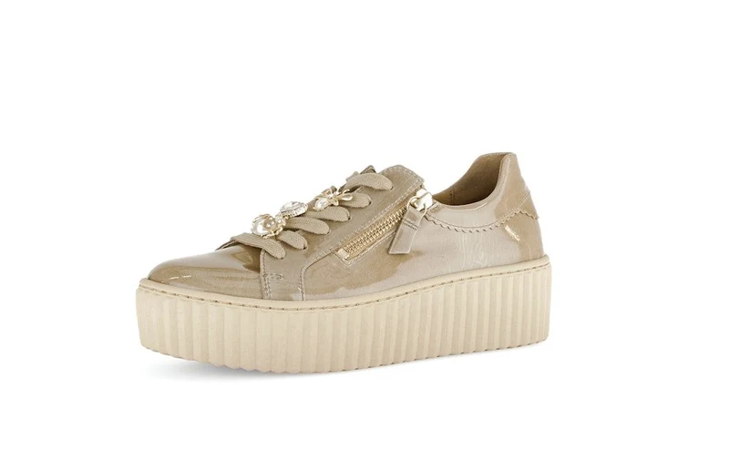 Gabor Freizeit Schnürer beige