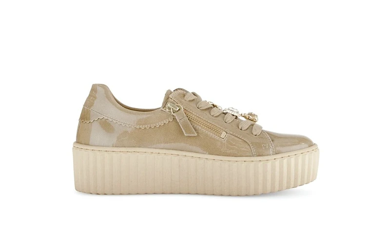 Gabor Freizeit Schnürer beige