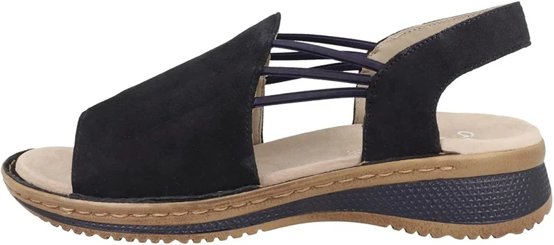HAWAII Komfort Sandalen blau Damen