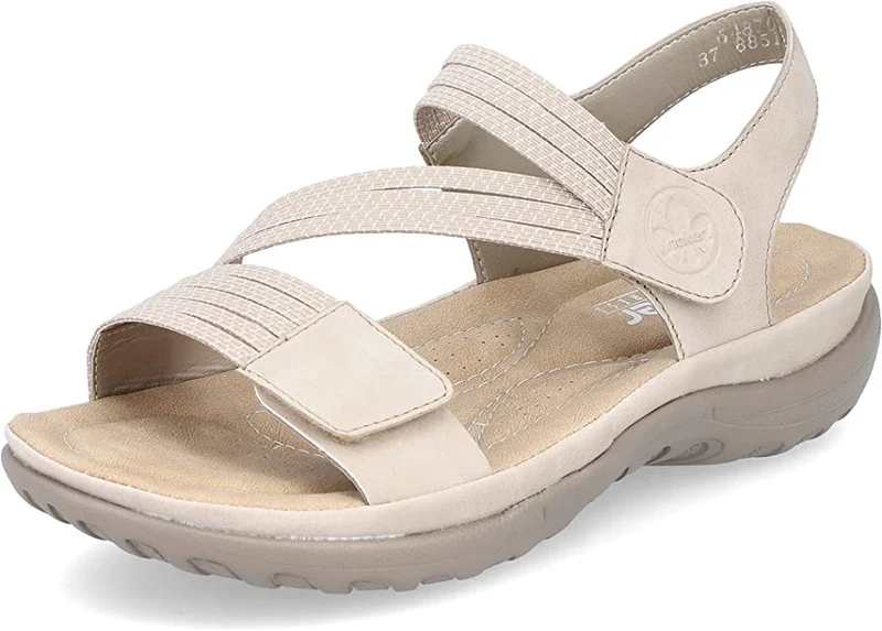 Rieker Klassische Sandalen Damen Beige