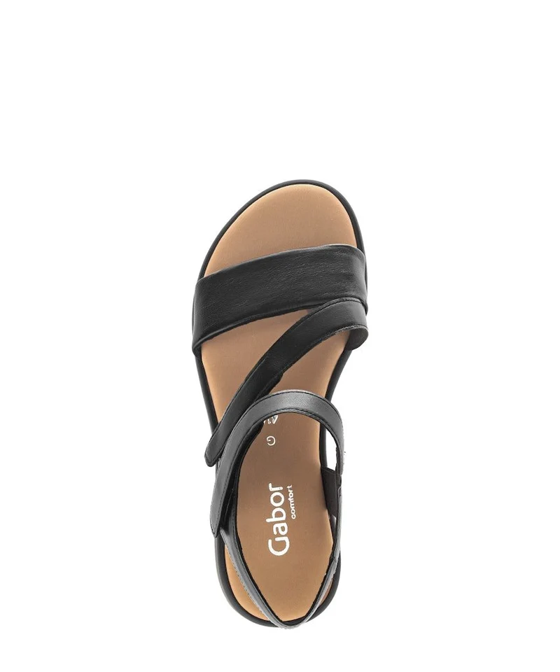 Gabor Komfort Sandalen schwarz