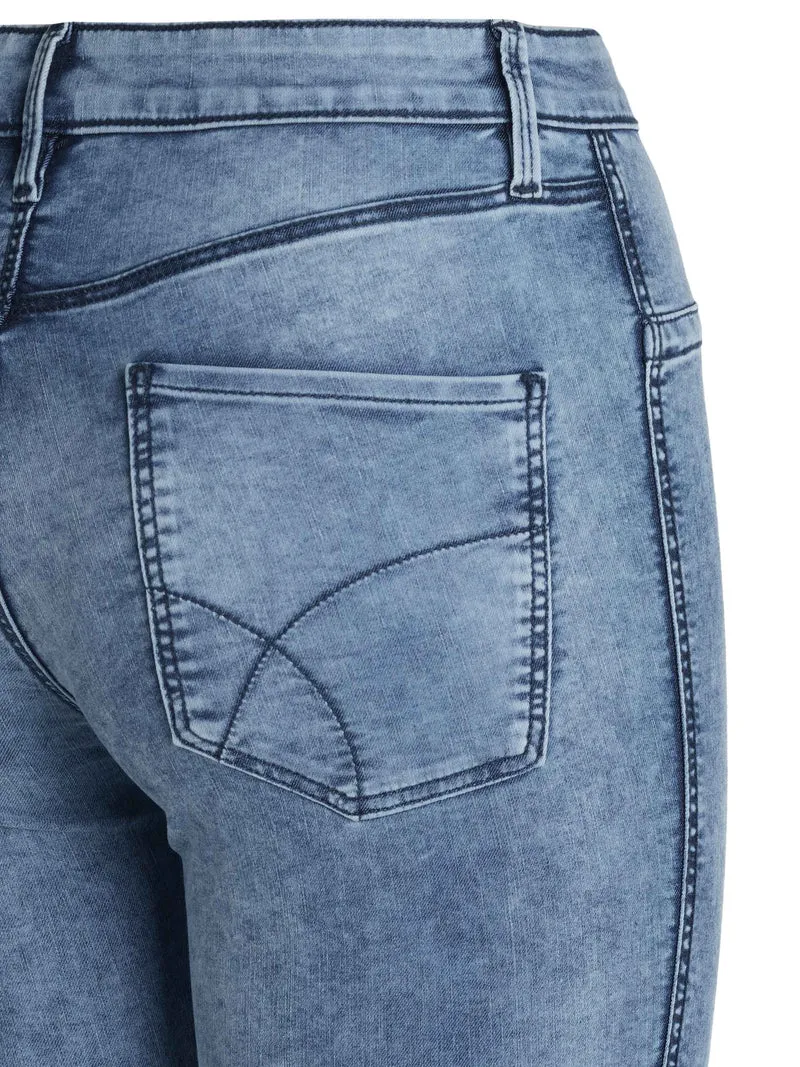 GAS Wendejeans dunkelgrün/ blau