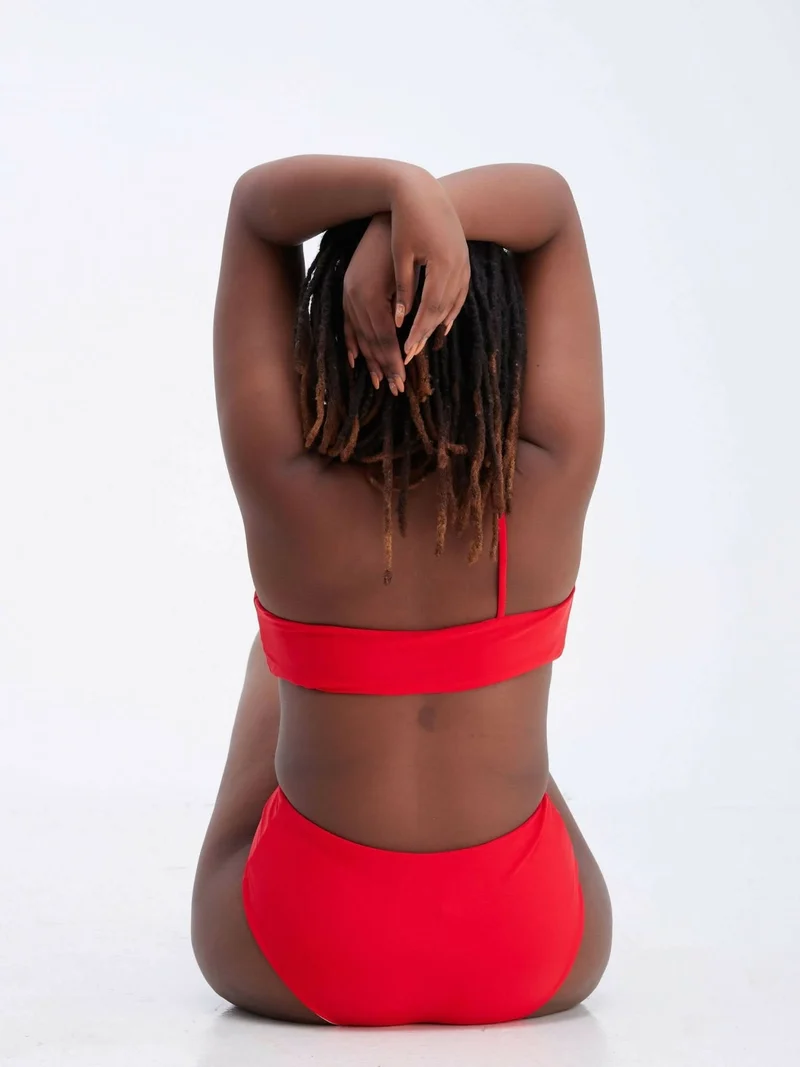 Shells Attic Two Piece Swimwear - Red