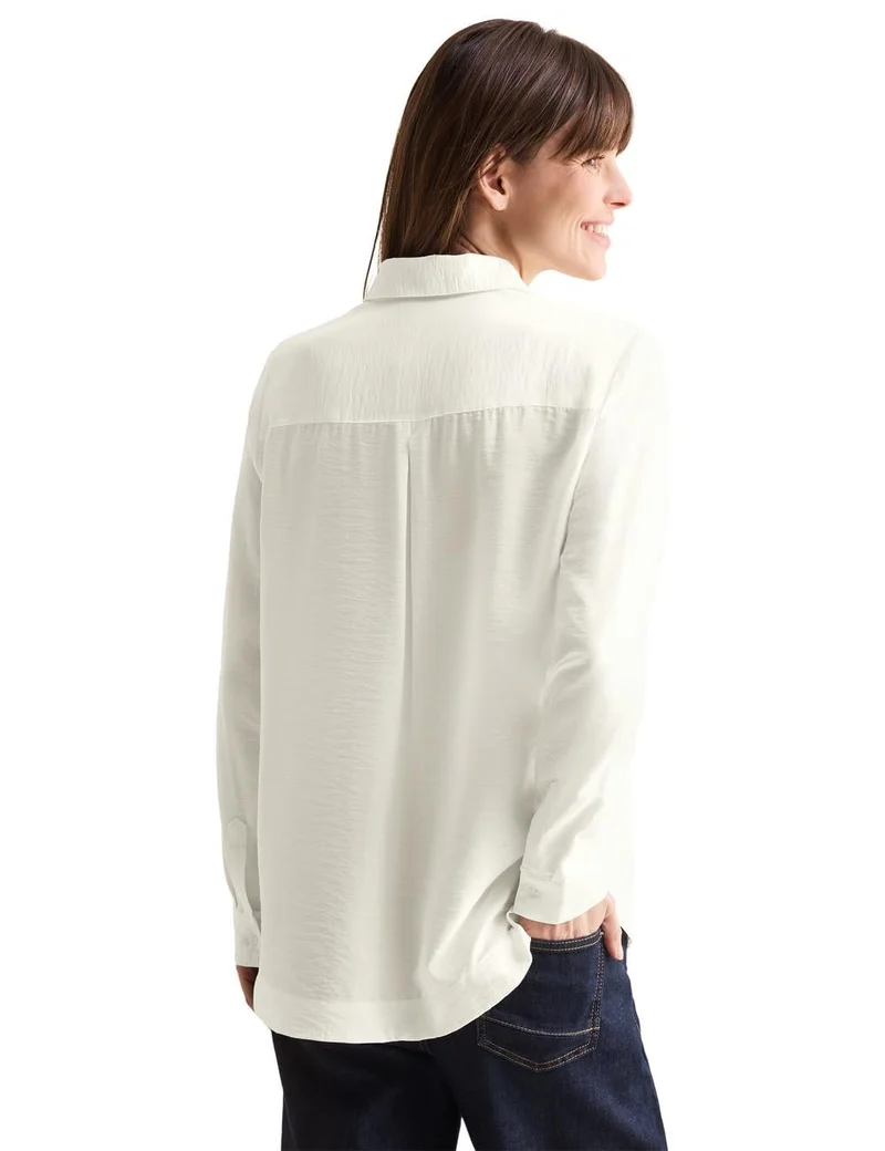 Cecil Solid Blouse - 2_B345246_13474