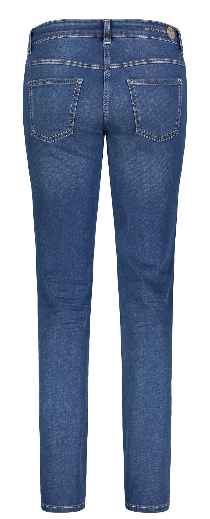 MAC HOSEN DREAM, mid blue authentic wash Blau