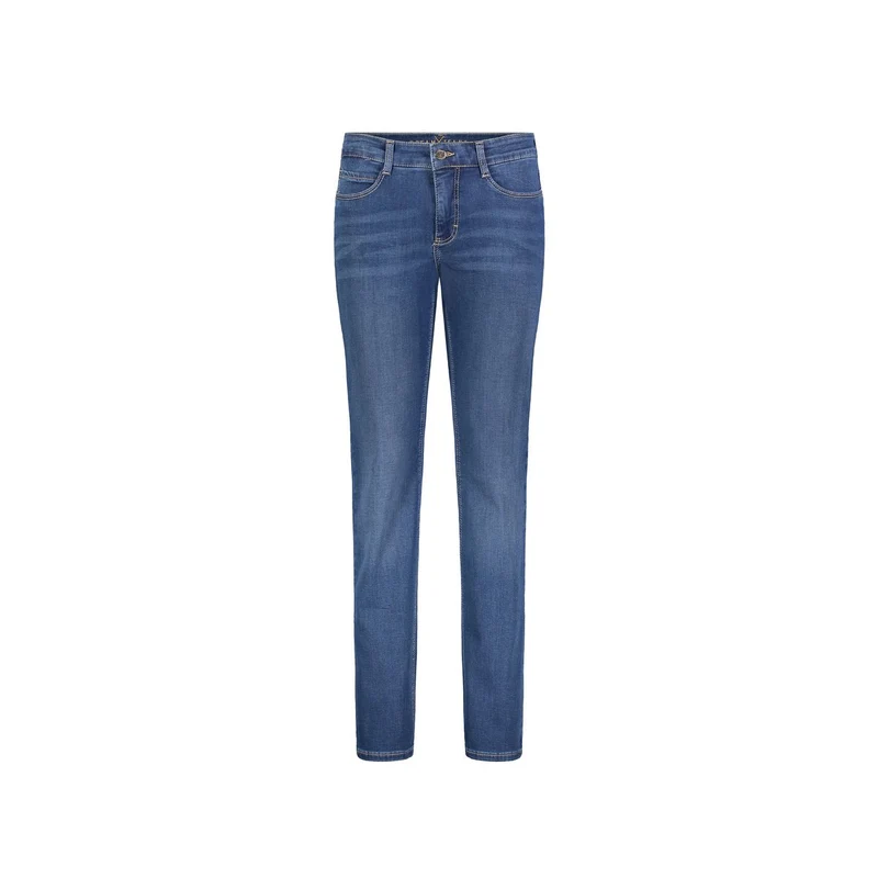 MAC HOSEN DREAM, mid blue authentic wash Blau