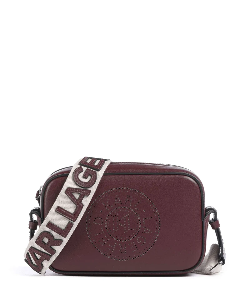Karl Lagerfeld Umhängetasche Damen K Circle Bordeaux A3W30310-548
