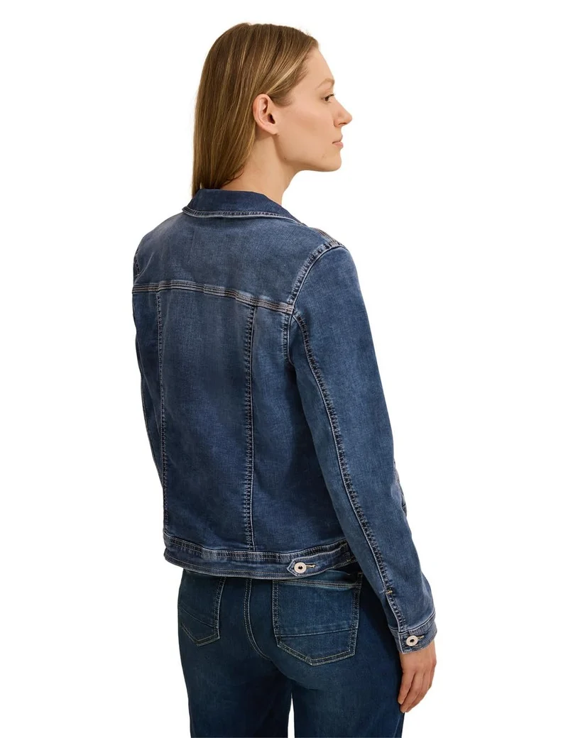 Cecil Style NOS Denim Jacket Mid Blu - 3303_B212453_10283