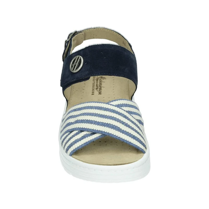 Hickersberger 2641 - Sandalen met hak - Kleur: Blau - Maat: 42