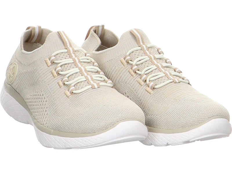 Rieker FSK Damen Halbschuhe taupe
