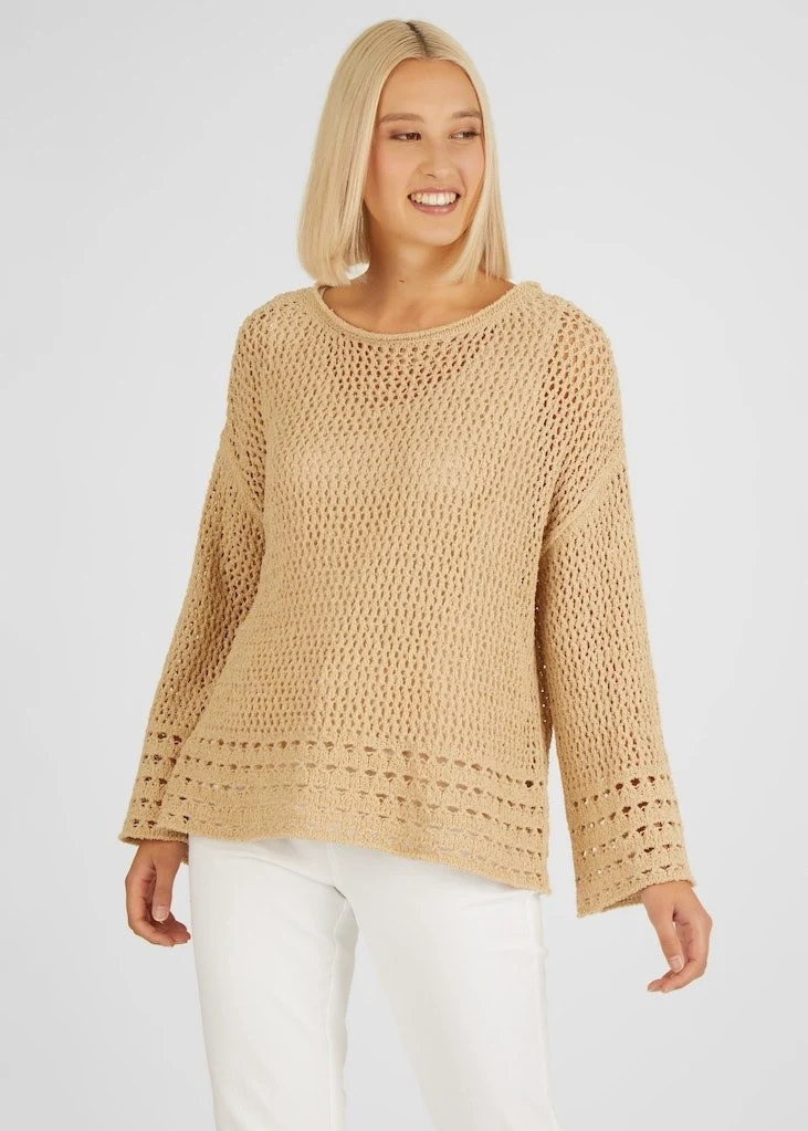 LeComte Pullover sand
