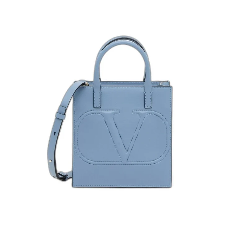 Valentino Garavani Handtasche Damen Small Double Blau 2W5B0H23MNL 56Y