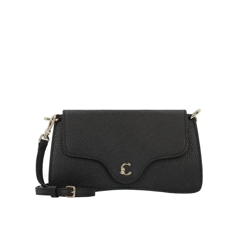 Coccinelle Damen Umhängetasche C Me Mini Schwarz E5SSL270101 001