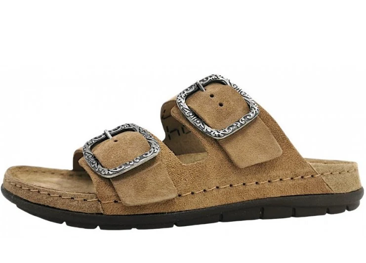 ROHE Rodigo Hausschuhe Damen Braun