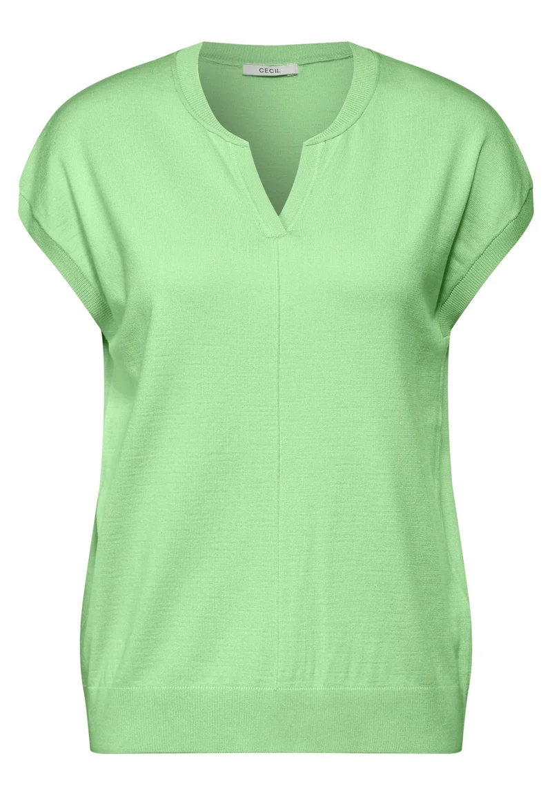 Cecil Split neck sleeveless Pullover - 2_B302736_15742