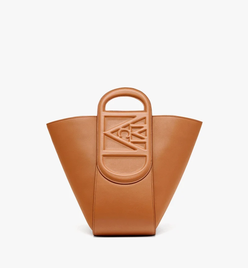 MCM Handtasche Damen Tote Bag Visetos Cognac MWTDSLD01CO001