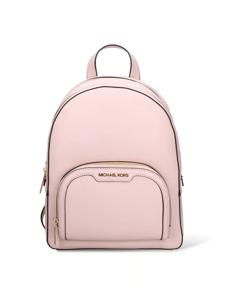 Michael Kors Rucksack Damen Jaycee Medium Genarbtes Leder Rucksack Rosa 35S2G8TB2L