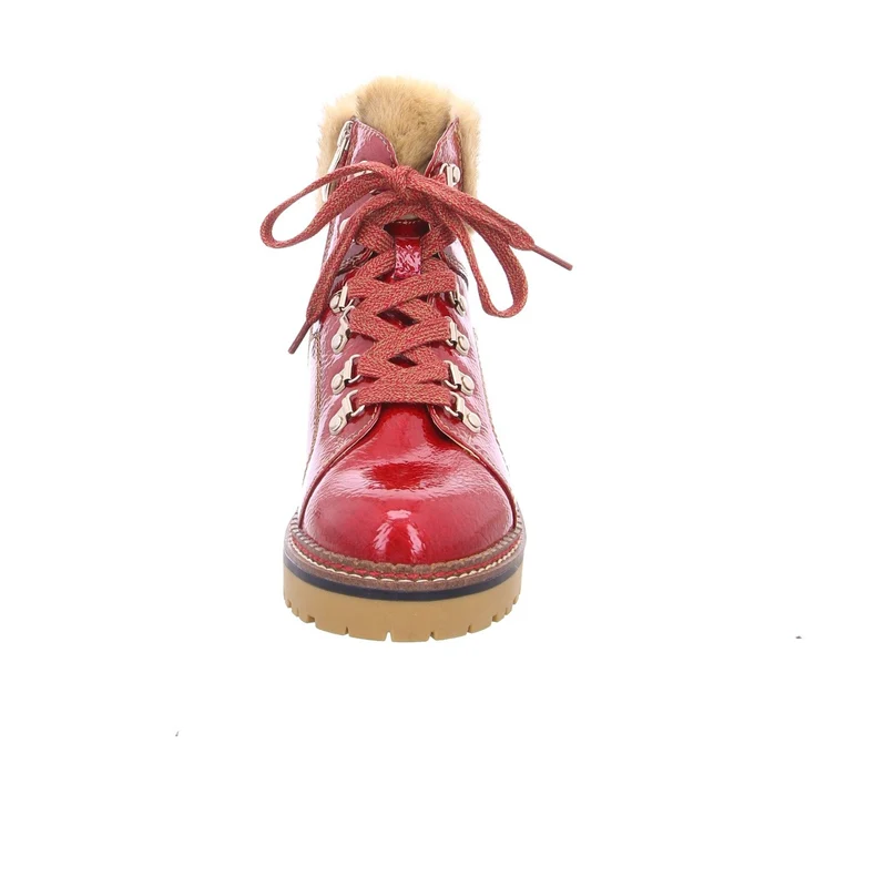 Tamaris Schnür-Stiefeletten rot