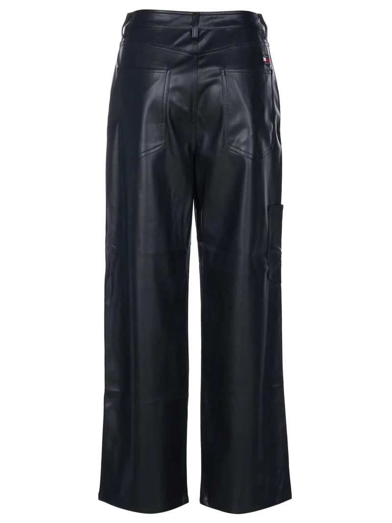 Tommy Hilfiger Stoffhose Damen Schwarz
