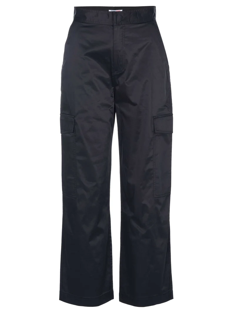 Tommy Hilfiger Cargohose Damen schwarz