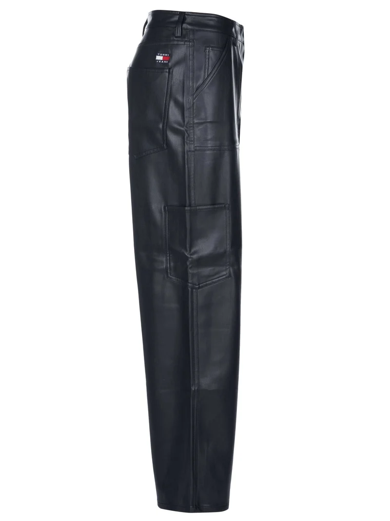 Tommy Hilfiger Cargohose Damen schwarz