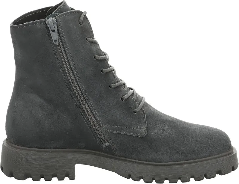 Think Schnür-Stiefeletten Grau