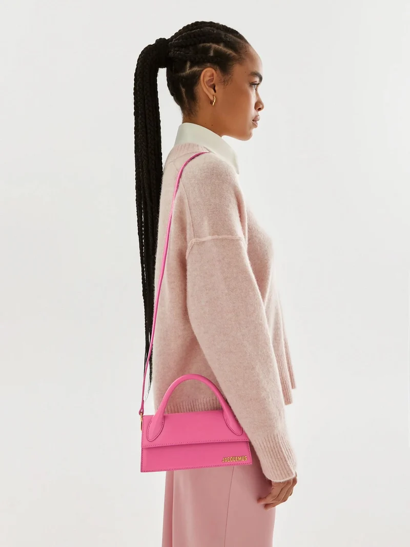 Jacquemus Tasche Unisex Le Chiquito Long Neon Pink 213BA004-3060-434