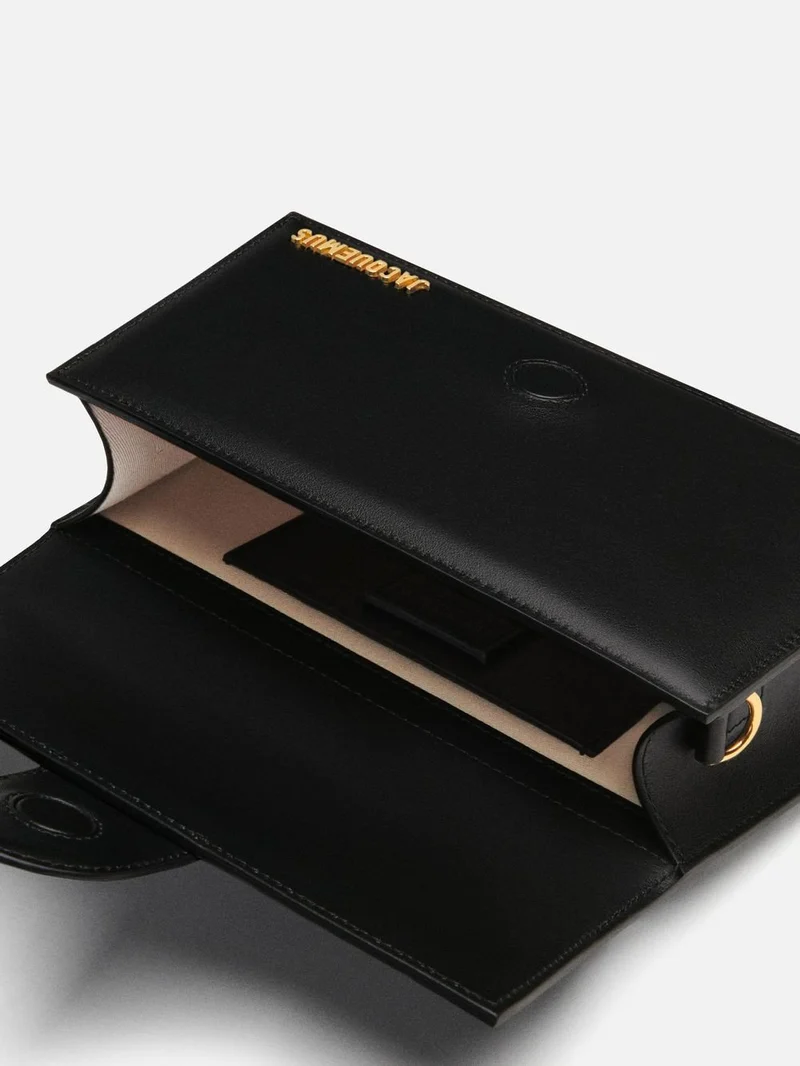 Jacquemus Handtasche Unisex Le Grand Bambino Schwarz Gold 213BA007-3000-990