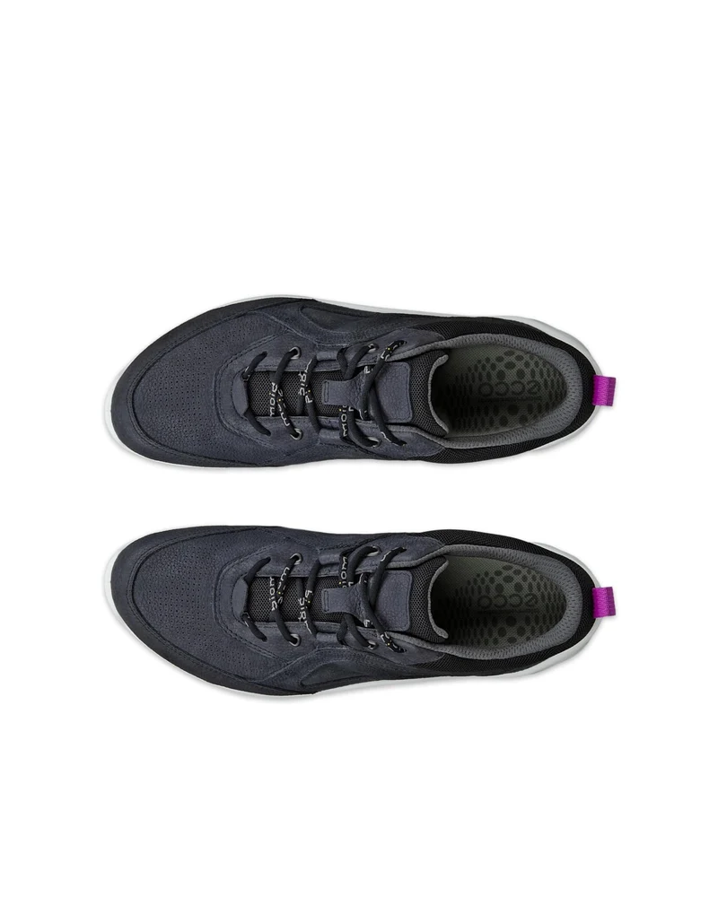 Ecco Freizeit Schnürer Damen Schwarz