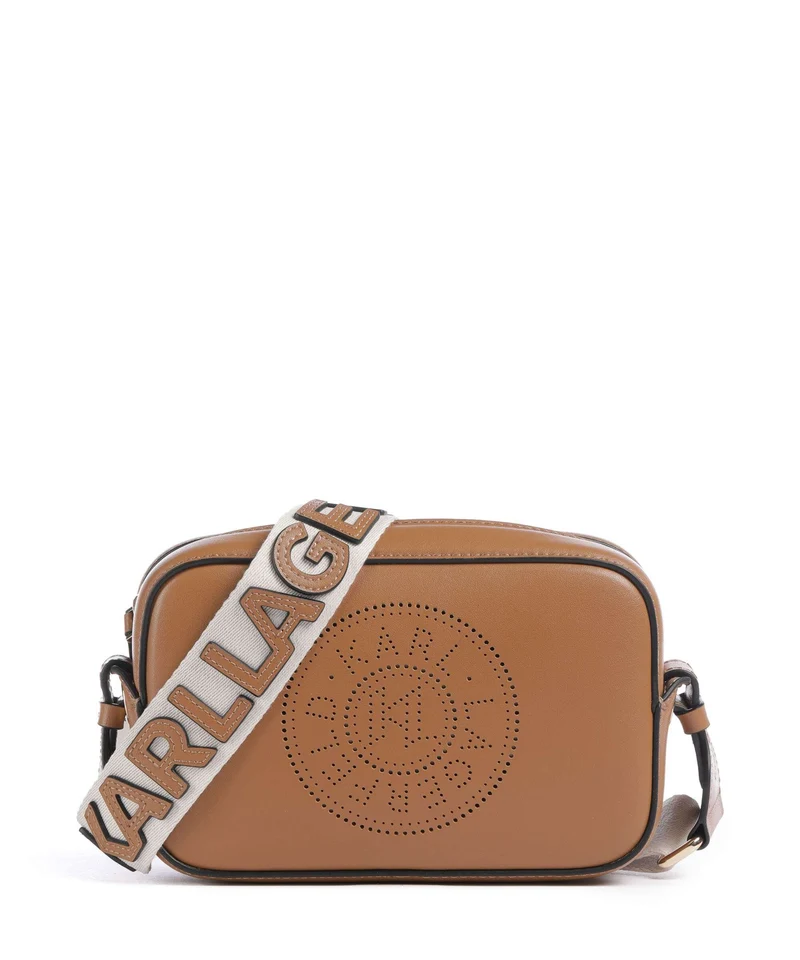 Karl Lagerfeld Umhängetasche Damen K Circle Braun A3W30310-1XV