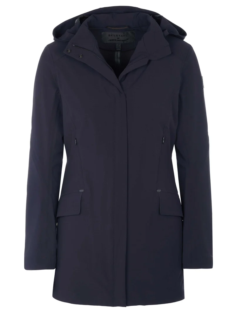 Belstaff x McLaren Mantel Dunkelblau