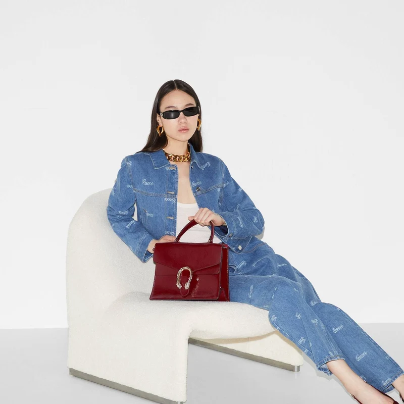 Gucci Tasche Dionysus Medium Top Handle Rosso Ancora 795007-0AAA8-6207
