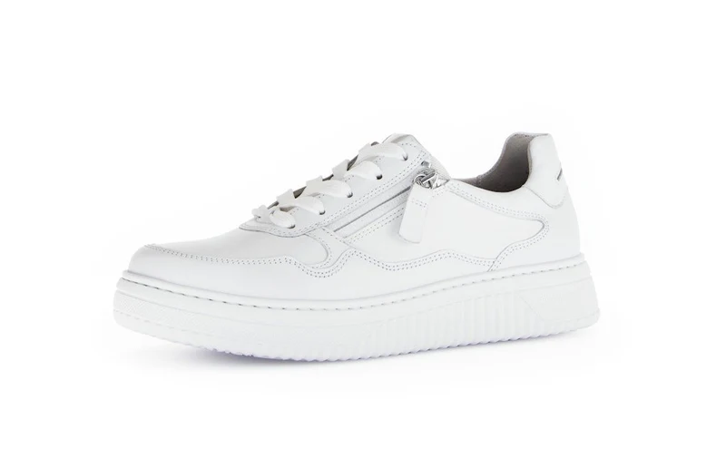 Gabor Comfort Damen Sneaker in weiss-argento
