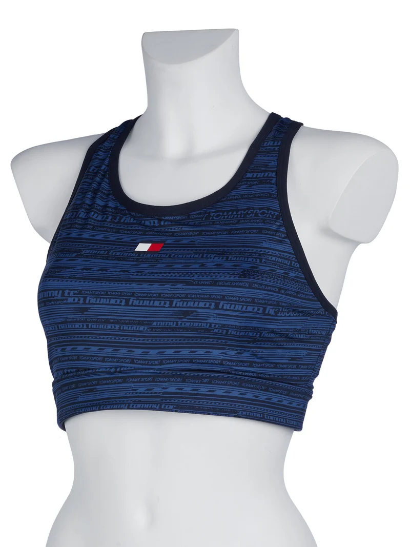 Tommy Hilfiger Sport BH Blau