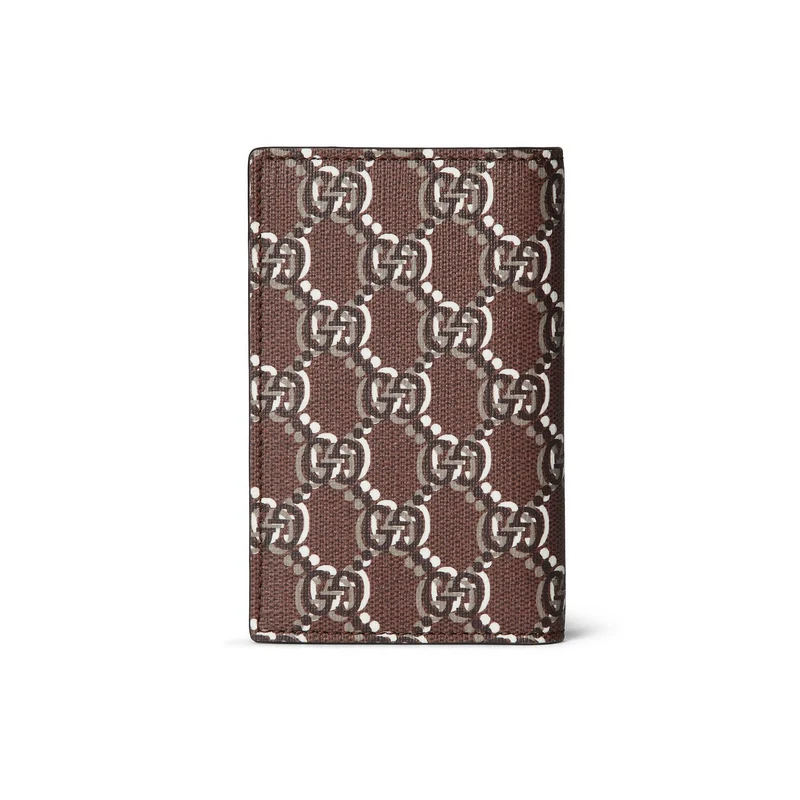Gucci Kartenetui Unisex Card Case with GG Shadow Braun 802026 FADUN 8649