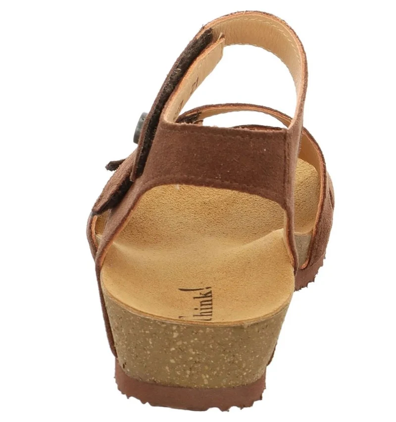 Think Komfort Sandalen Braun