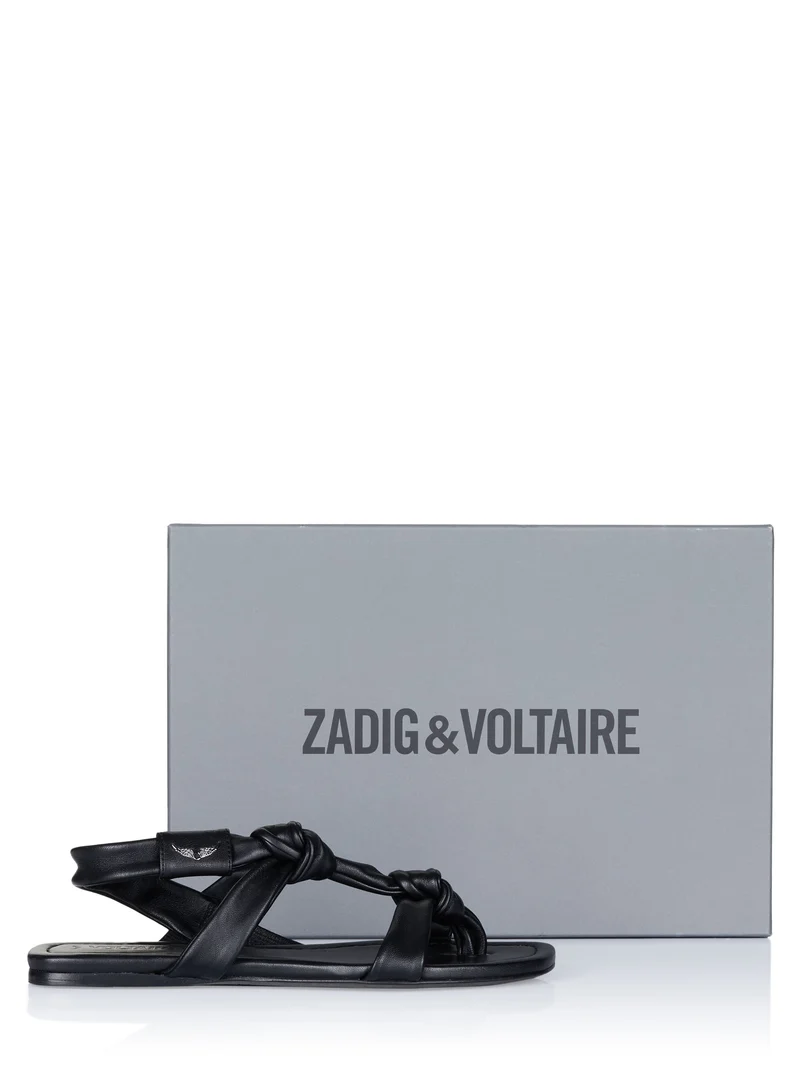 Zadig & Voltaire FORGET ME KNOT Sandale schwarz