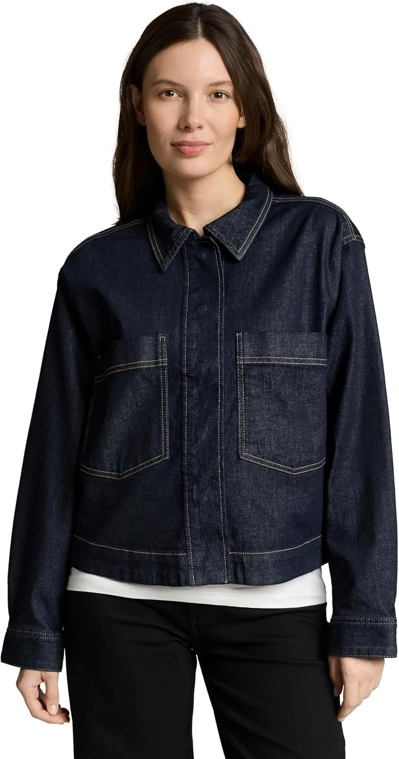 Tom Tailor eansjacke Dunkelblau