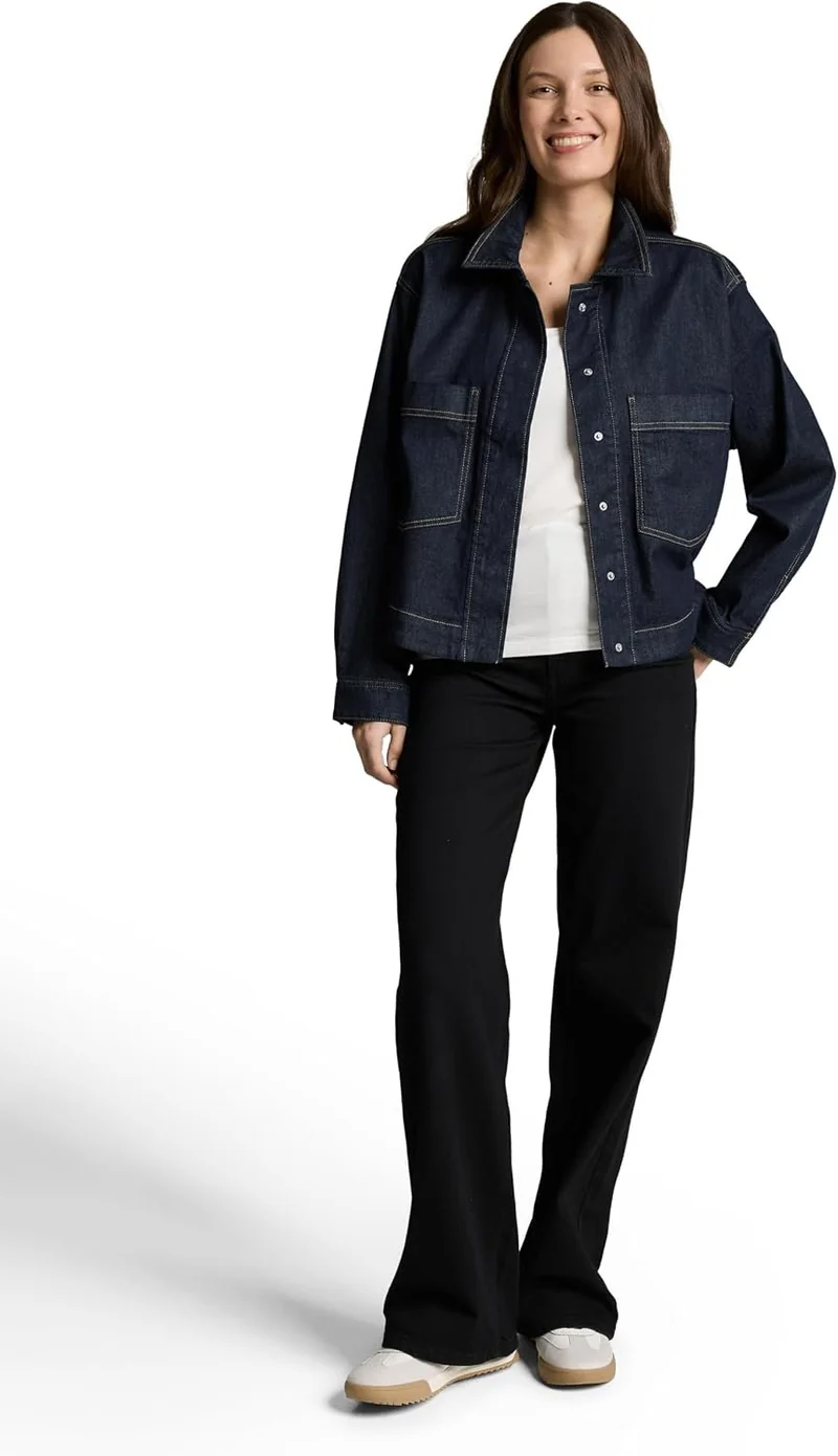 Tom Tailor eansjacke Dunkelblau