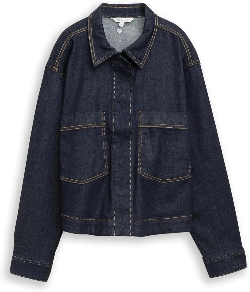 Tom Tailor eansjacke Dunkelblau