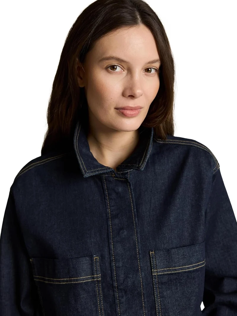 Tom Tailor eansjacke Dunkelblau