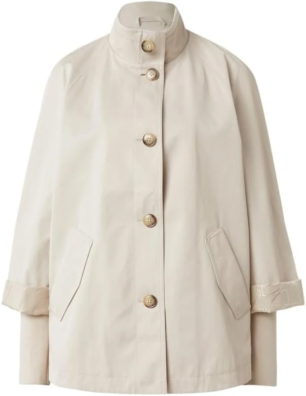Comma Übergangsjacke Beige