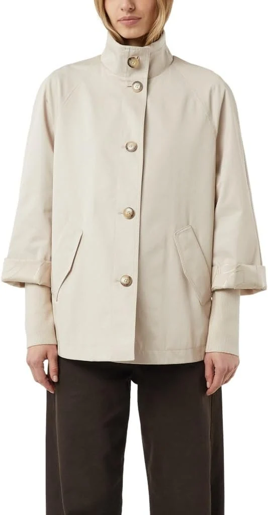 Comma Übergangsjacke Beige