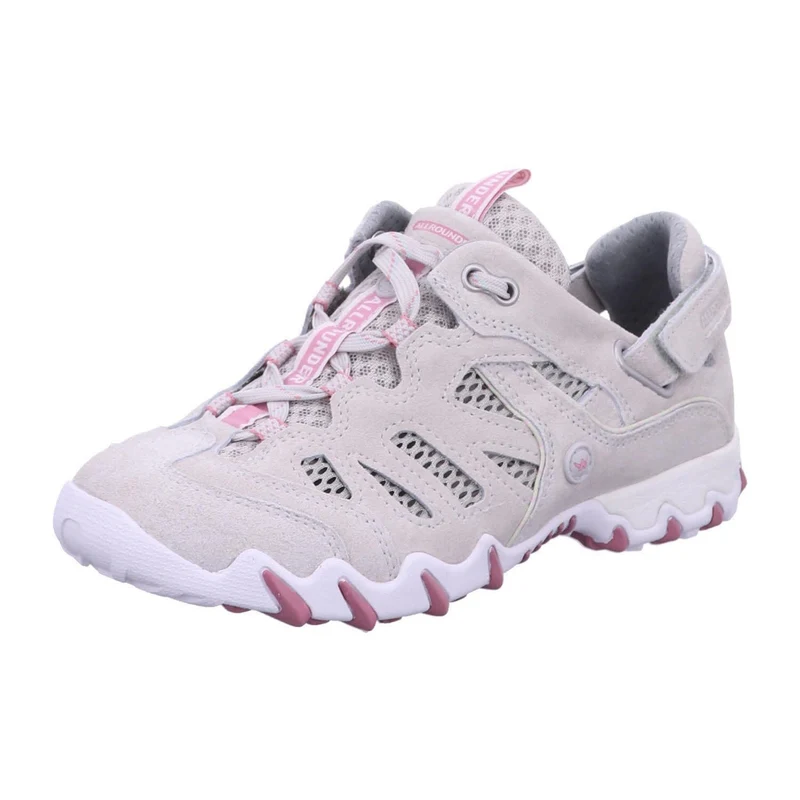 P2008248 Sportliche Schnürschuhe beige Damen