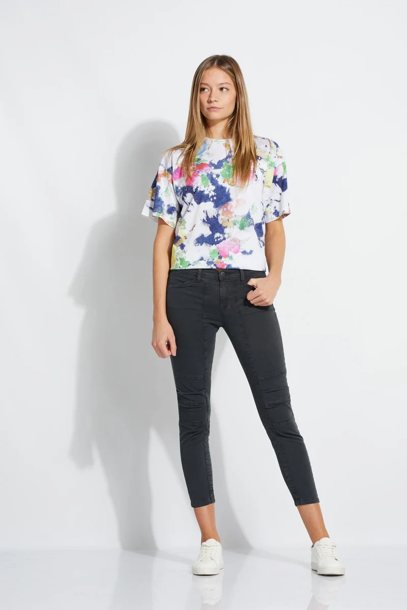 J Brand GINGER Skinny Cropped Jeans anthrazit