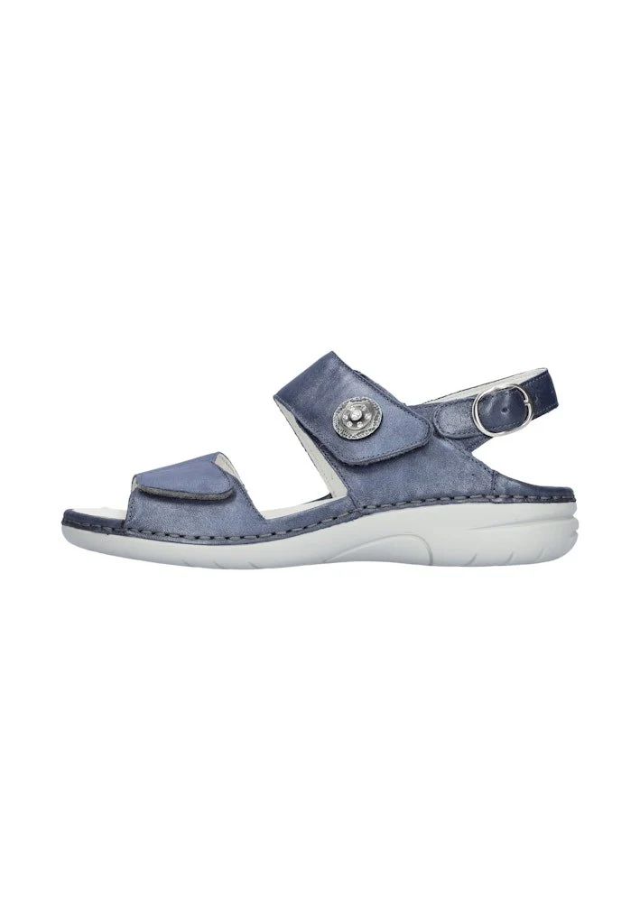 Waldläufer Komfort Sandalen blau