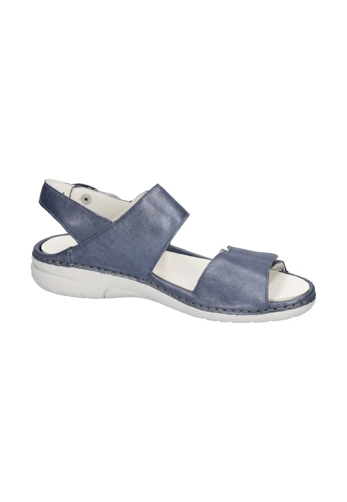 Waldläufer Komfort Sandalen blau